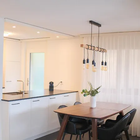 The Bluemlisalp, A Private Flat With The Of Thun View Oberhofen