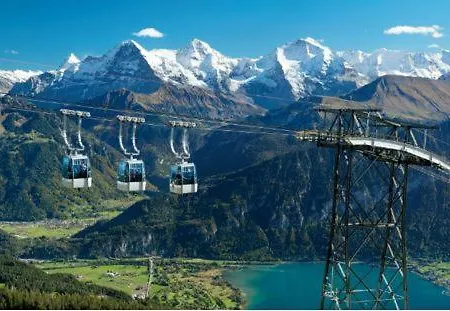 The Bluemlisalp, A Private Flat With The Of Thun View Apartman Oberhofen